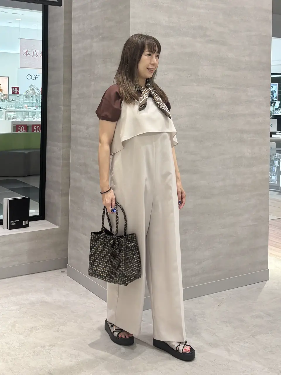 ONWARD CROSSET SELECT SAKAI コーディネート画像