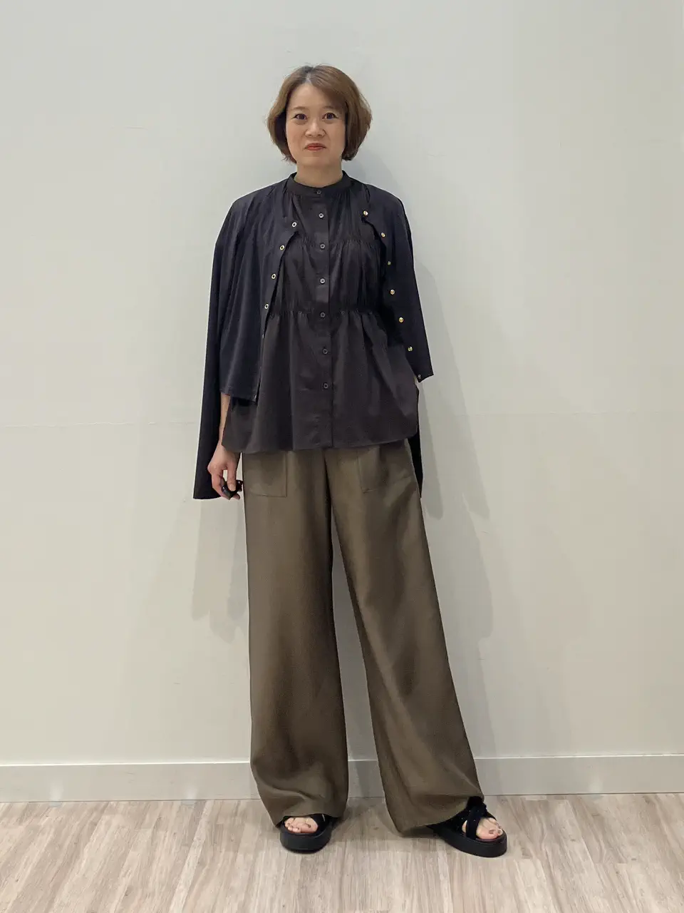 ONWARD CROSSET SELECT 林 コーディネート画像