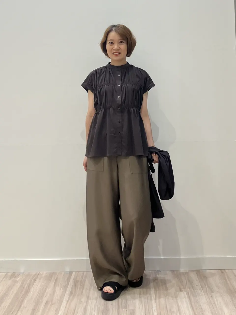 ONWARD CROSSET SELECT 林 コーディネート画像