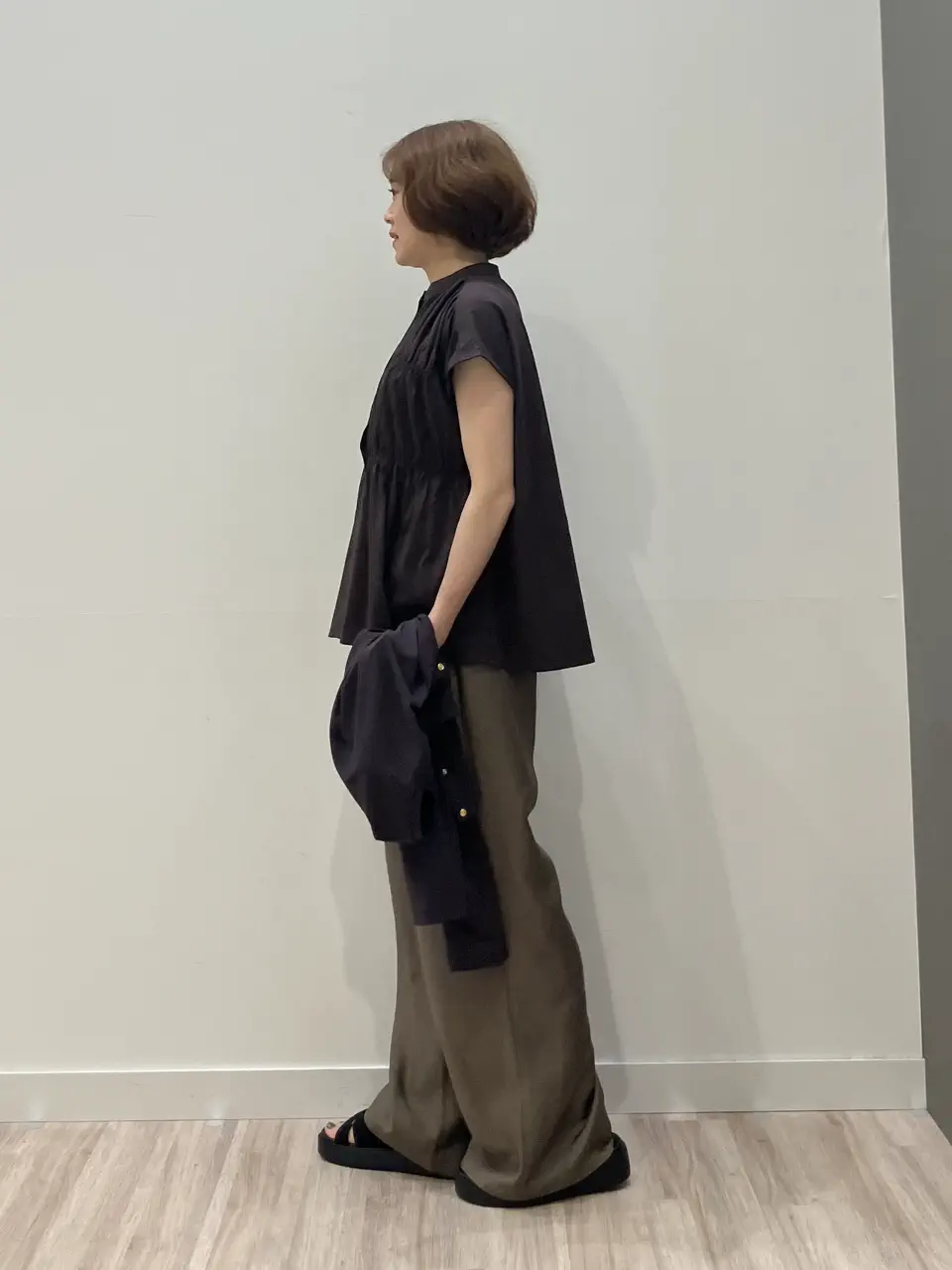 ONWARD CROSSET SELECT 林 コーディネート画像