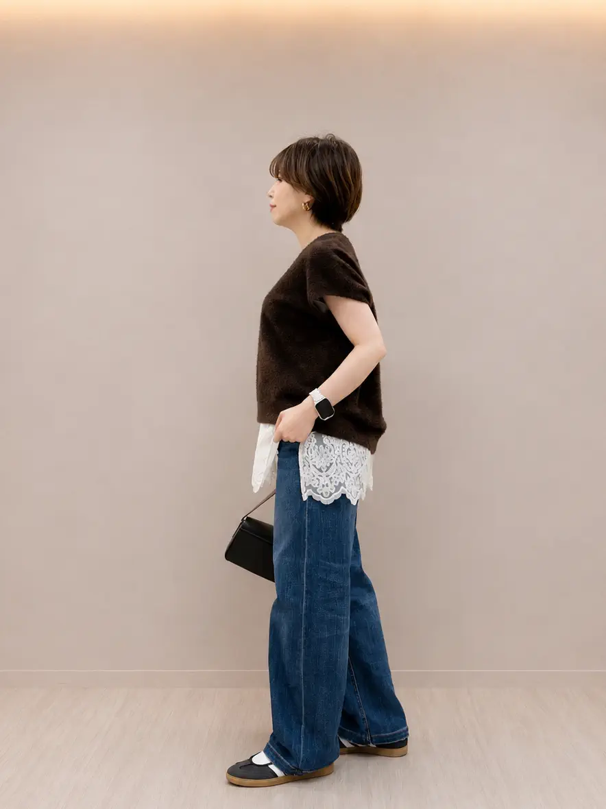 ONWARD CROSSET SELECT sato コーディネート画像