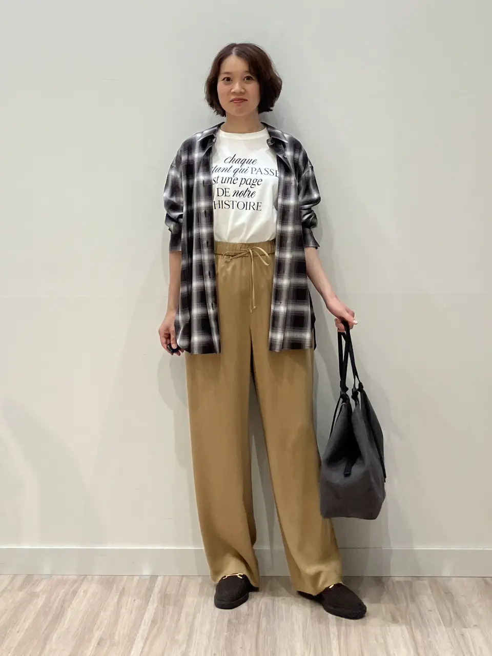 ONWARD CROSSET SELECT 林 コーディネート画像