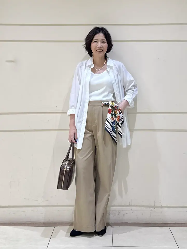 ONWARD CROSSET SELECT maruri コーディネート画像