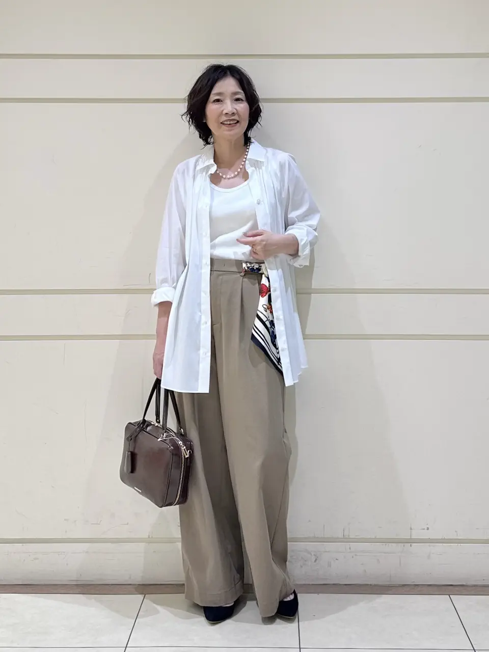 ONWARD CROSSET SELECT maruri コーディネート画像