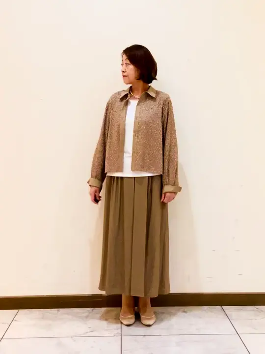 ONWARD CROSSET SELECT 江川 コーディネート画像