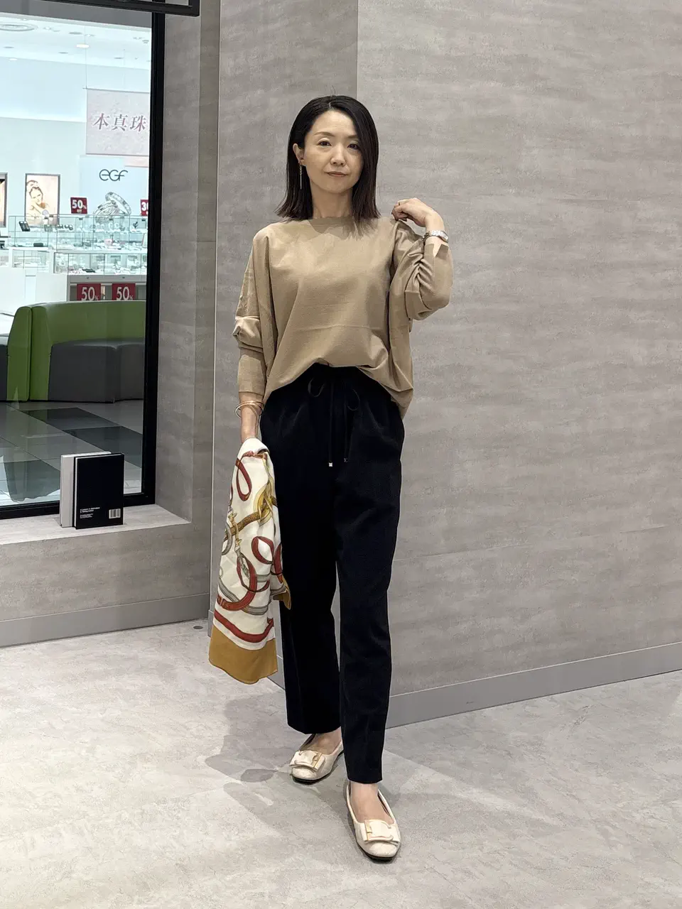 ONWARD CROSSET SELECT YOSHIDA コーディネート画像