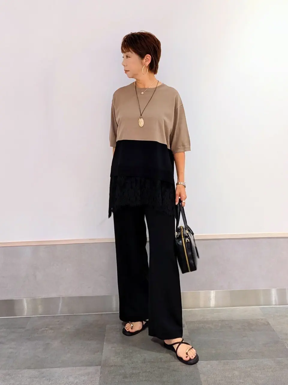 ONWARD CROSSET SELECT niwa コーディネート画像