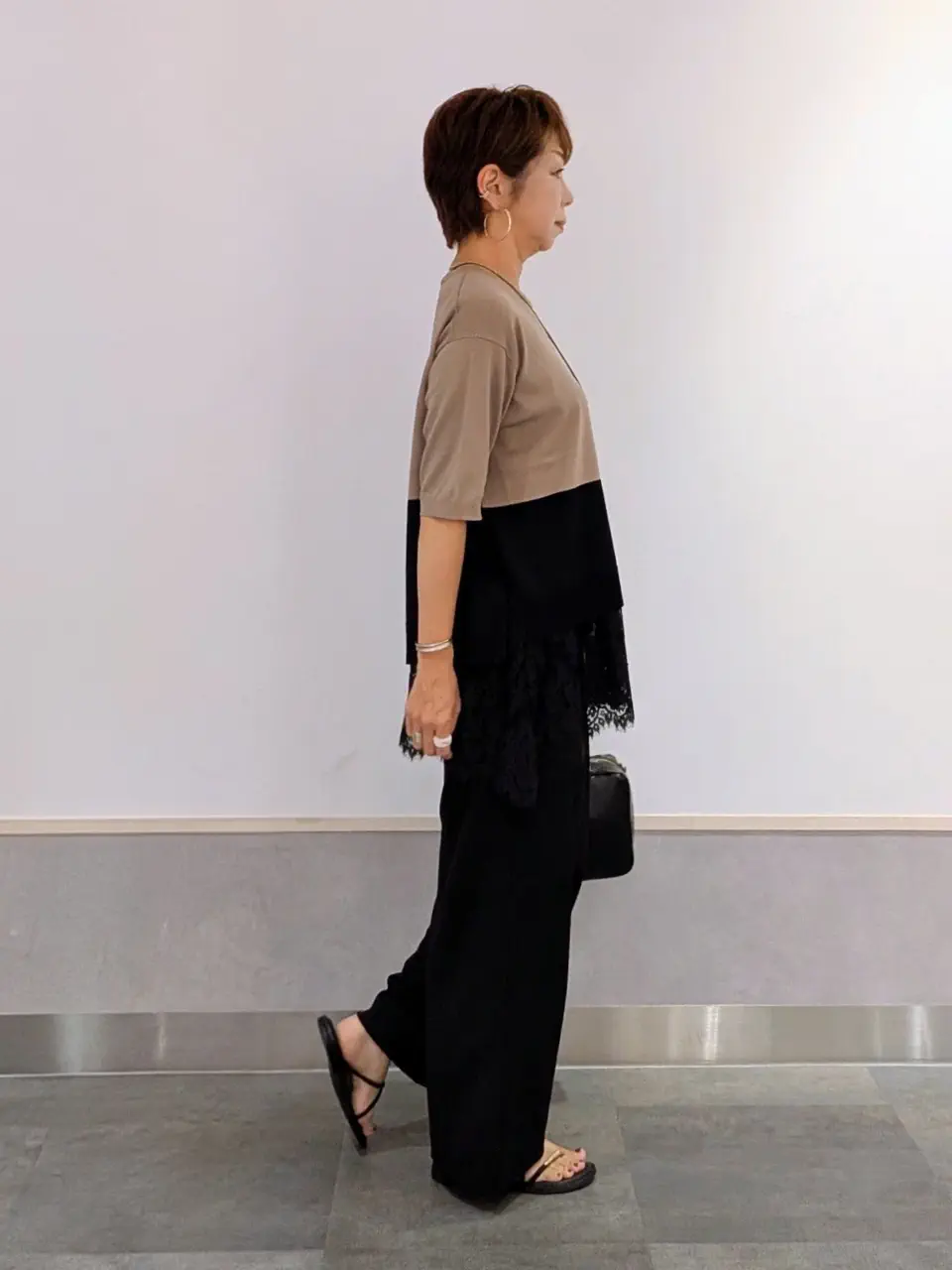 ONWARD CROSSET SELECT niwa コーディネート画像