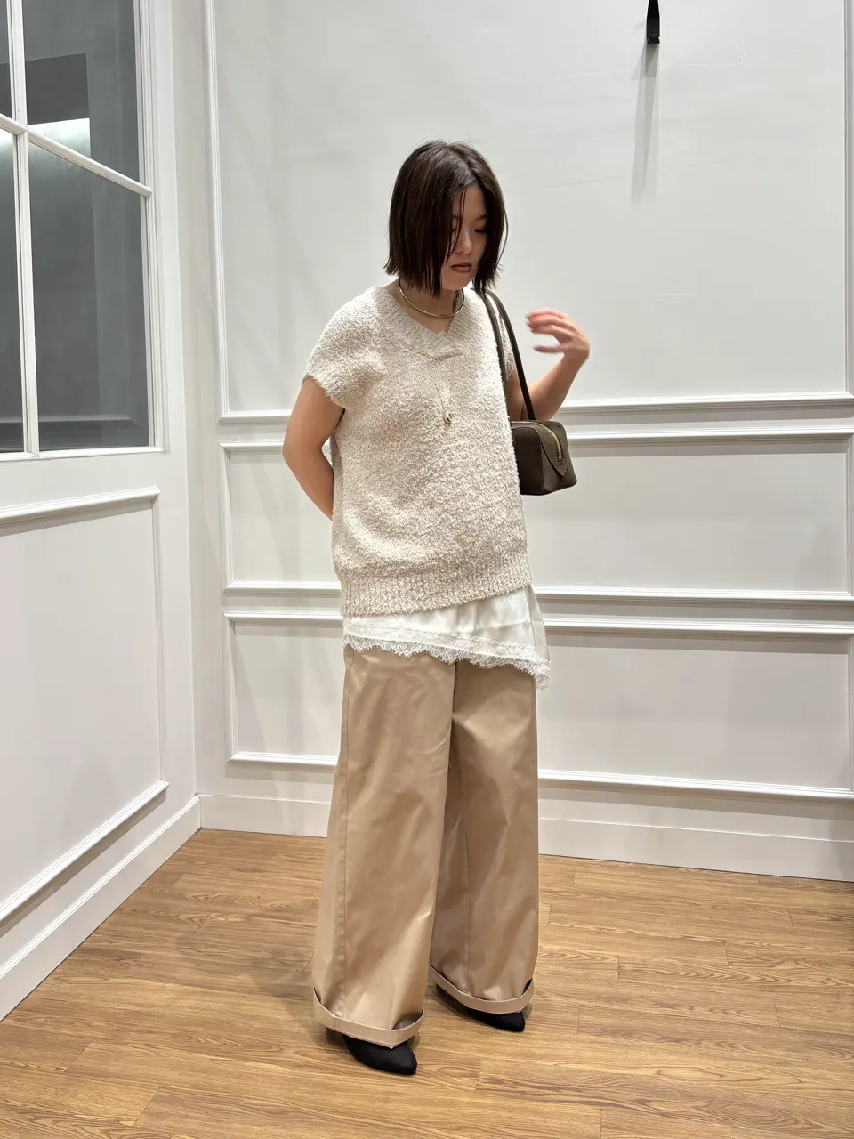 ONWARD CROSSET SELECT 大島 コーディネート画像