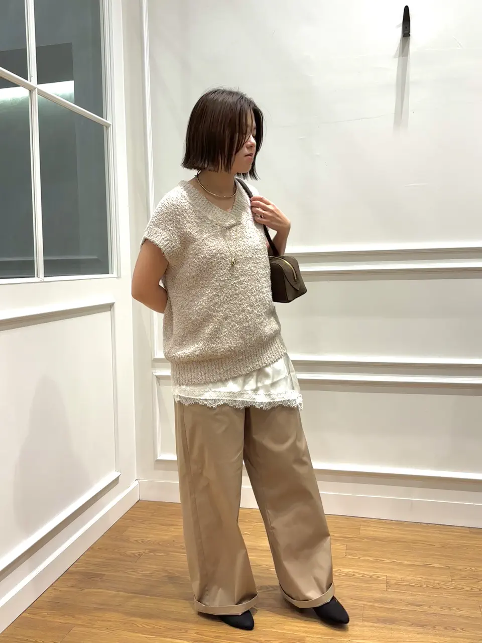 ONWARD CROSSET SELECT 大島 コーディネート画像