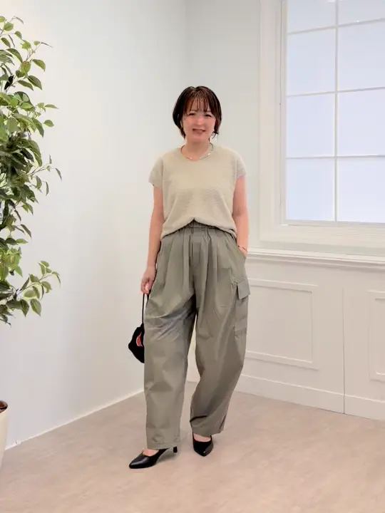 ONWARD CROSSET SELECT フジコ コーディネート画像
