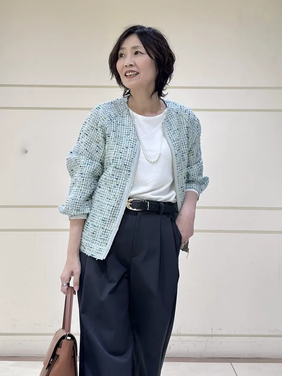 ONWARD CROSSET SELECT maruri コーディネート画像
