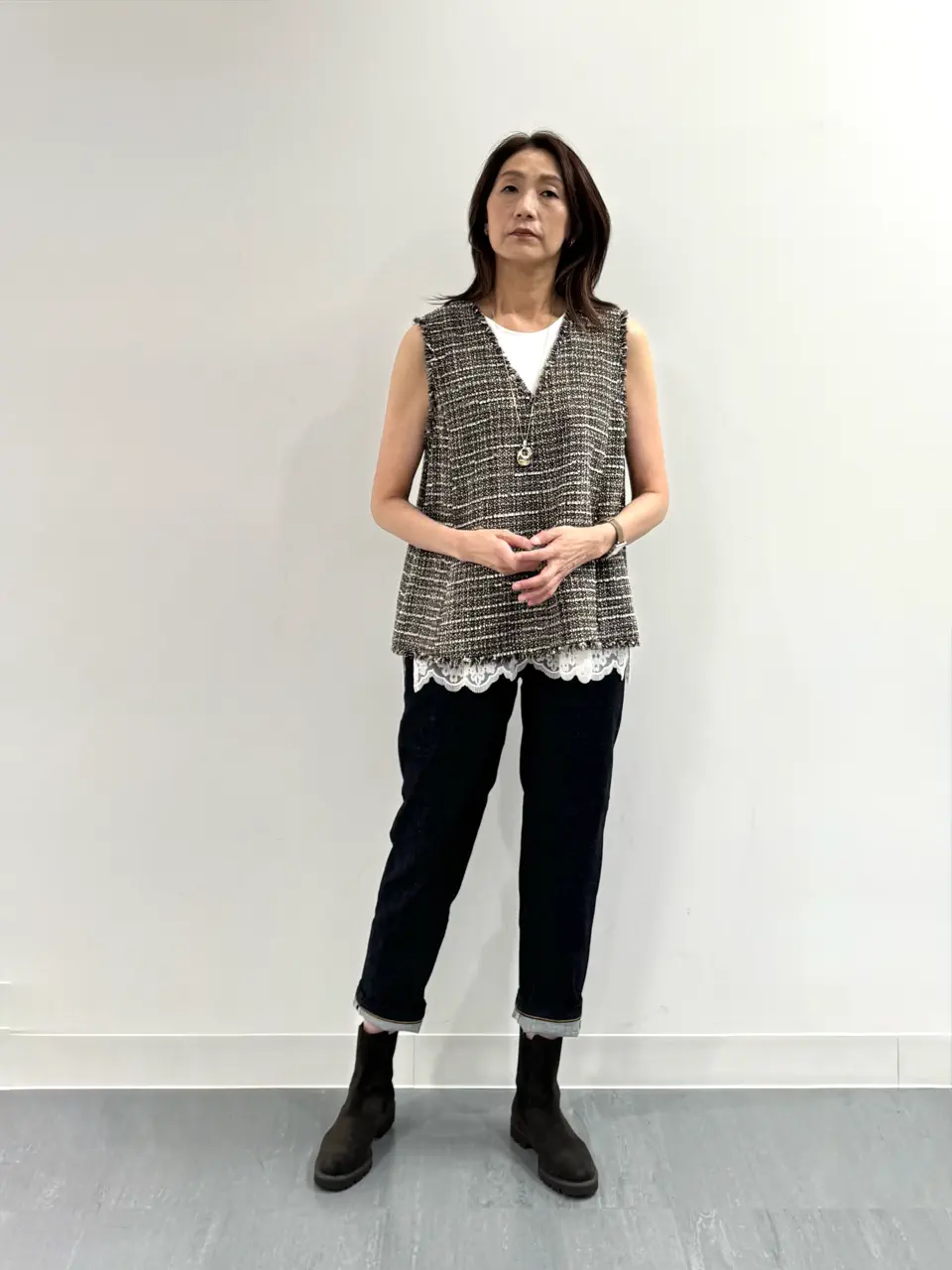 ONWARD CROSSET SELECT 荒川 コーディネート画像
