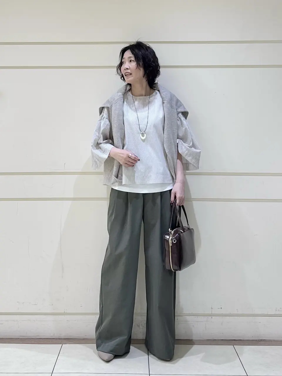 ONWARD CROSSET SELECT maruri コーディネート画像