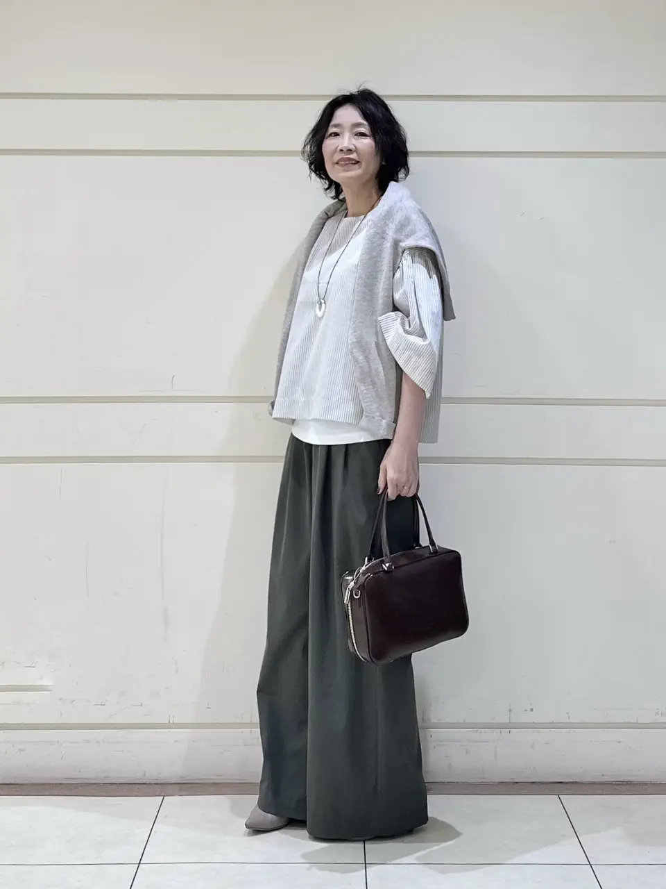 ONWARD CROSSET SELECT maruri コーディネート画像