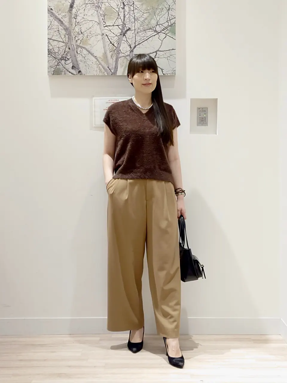  岡 コーディネート画像