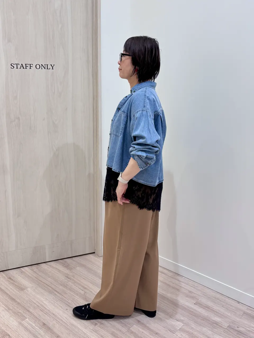 ONWARD CROSSET SELECT 長尾 コーディネート画像
