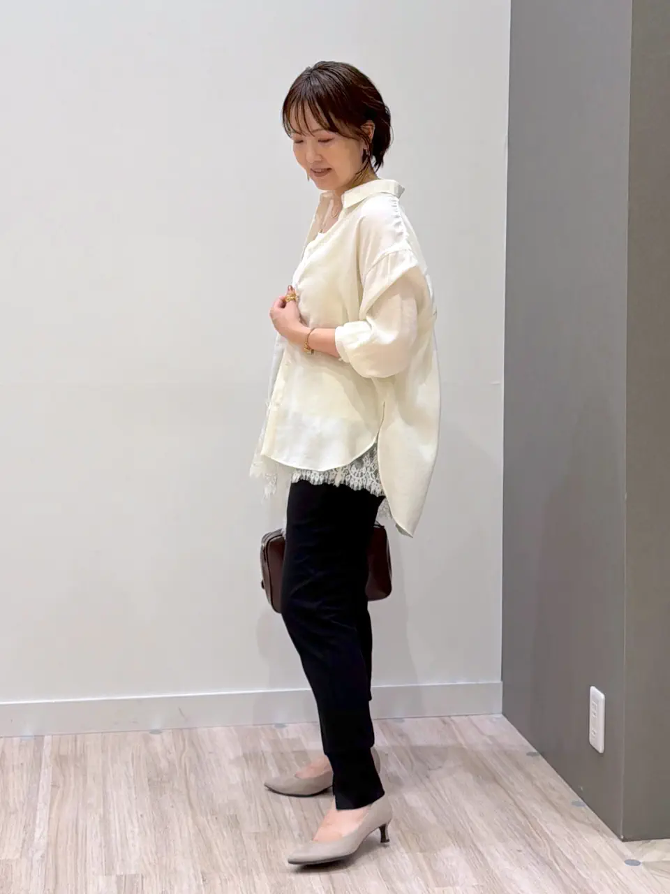 ONWARD CROSSET SELECT フジコ コーディネート画像
