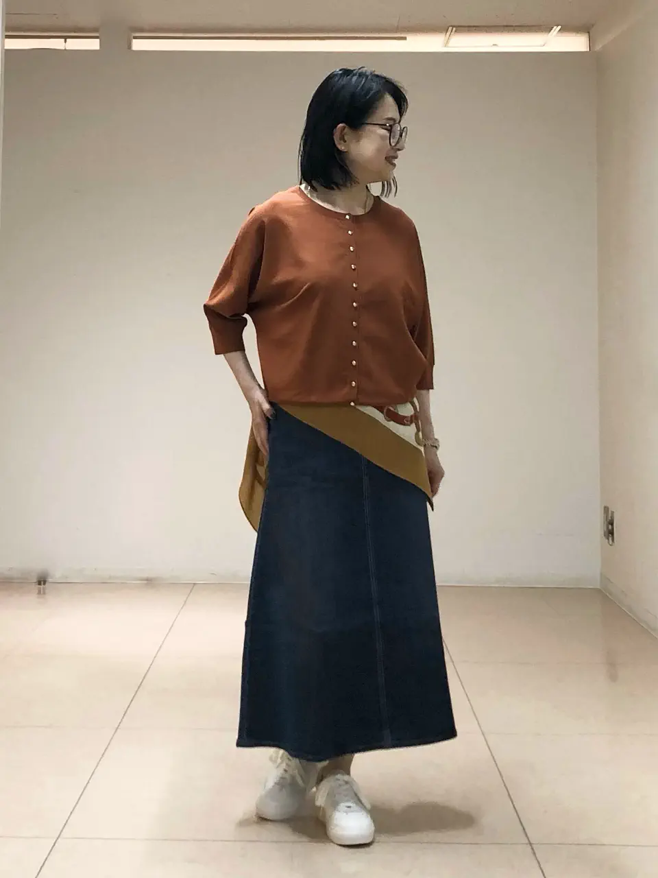 ONWARD CROSSET SELECT 横松 コーディネート画像