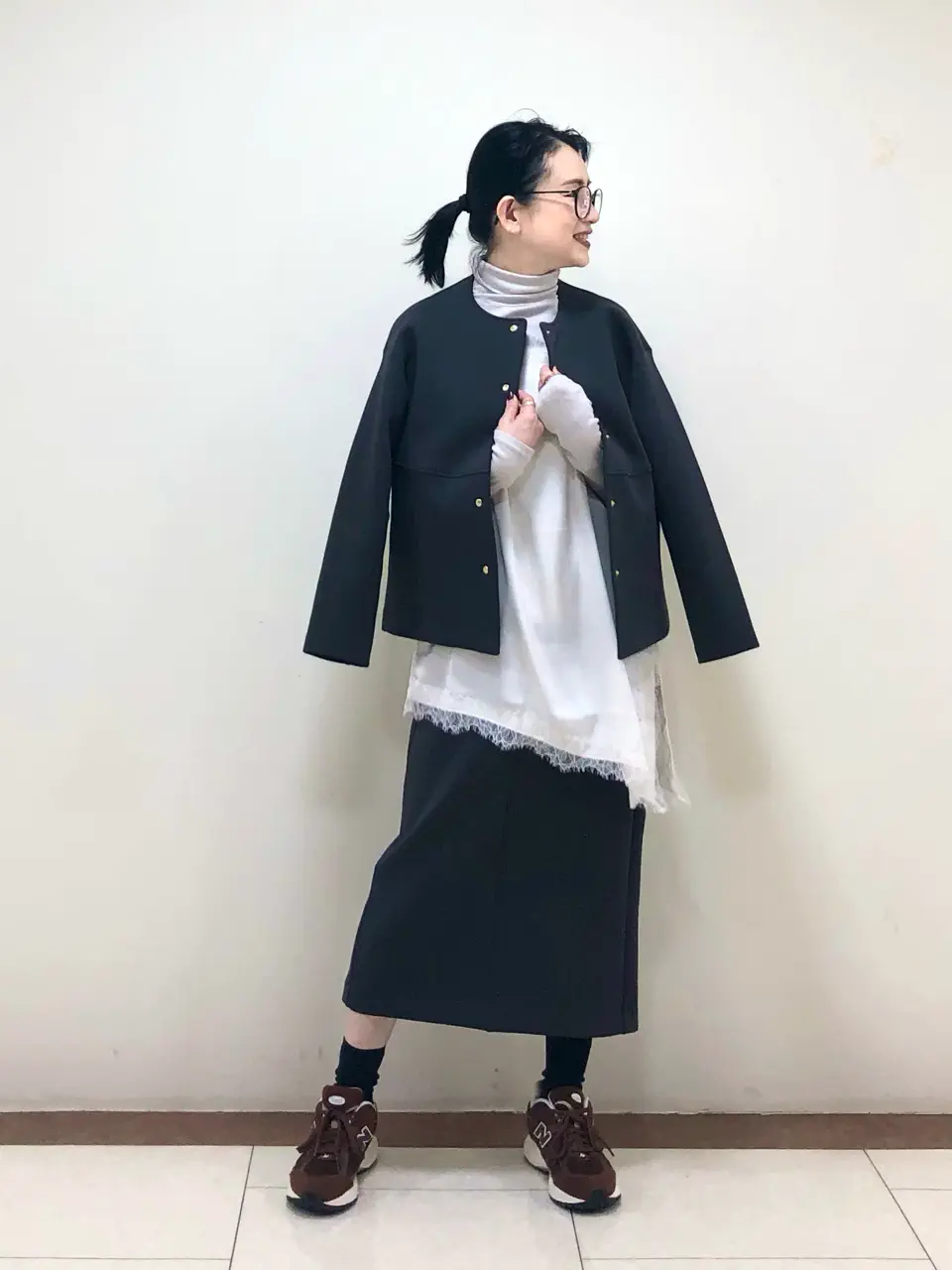 ONWARD CROSSET SELECT 横松 コーディネート画像