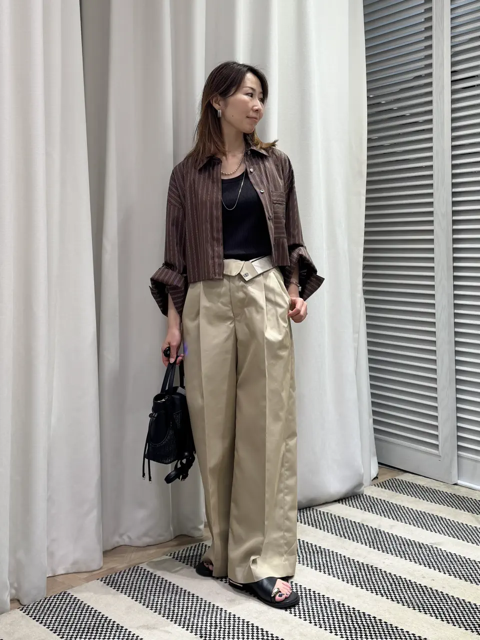 ONWARD CROSSET SELECT KURIYAMA コーディネート画像