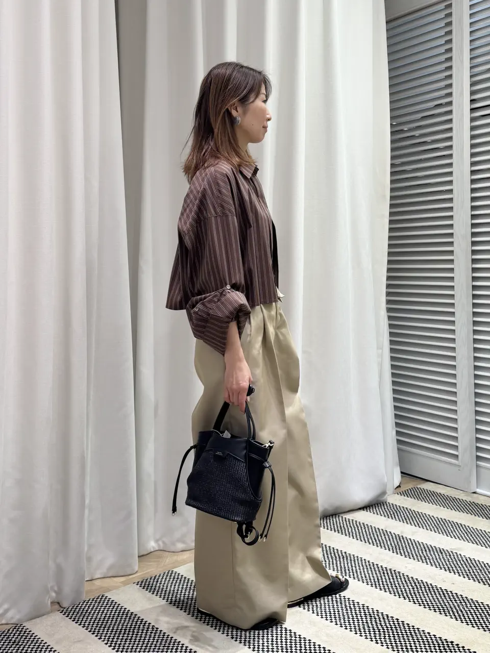 ONWARD CROSSET SELECT KURIYAMA コーディネート画像