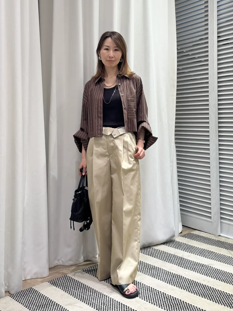 ONWARD CROSSET SELECT KURIYAMA コーディネート画像