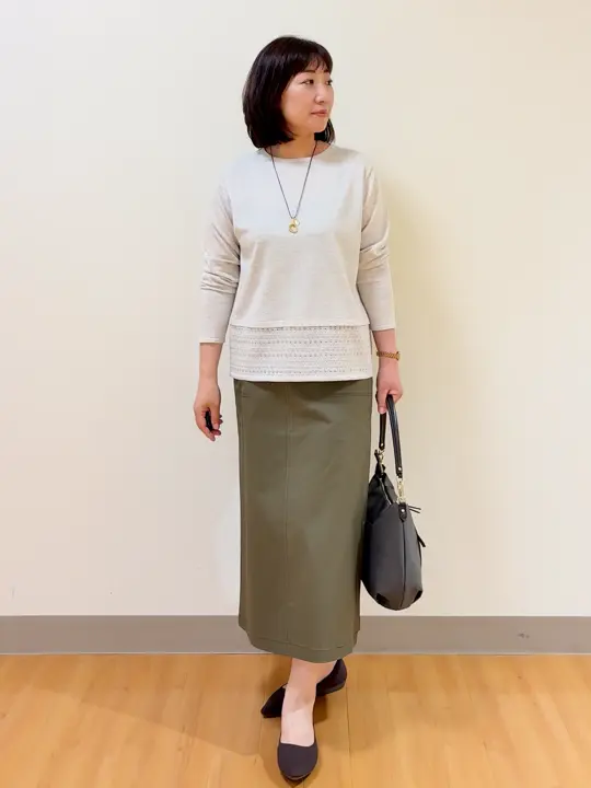 ONWARD CROSSET SELECT TAKI コーディネート画像