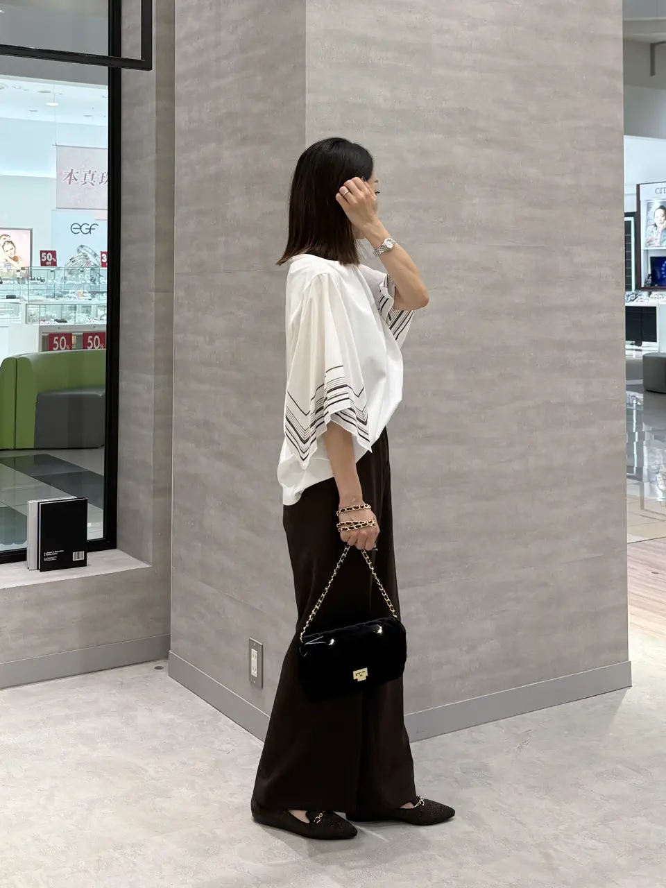 ONWARD CROSSET SELECT YOSHIDA コーディネート画像