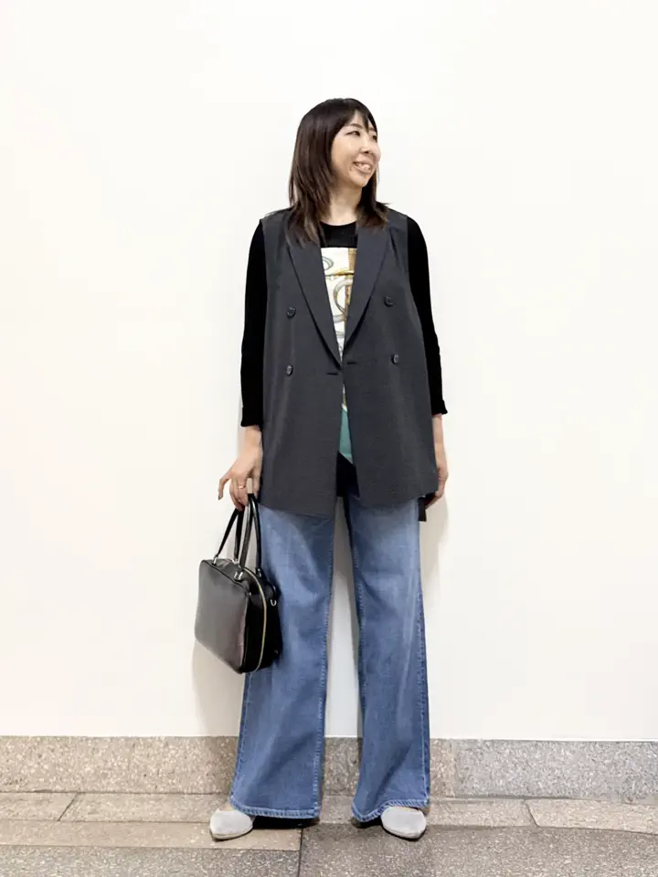 ONWARD CROSSET SELECT 佐藤 コーディネート画像