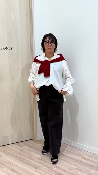 ONWARD CROSSET SELECT 長尾 コーディネート画像