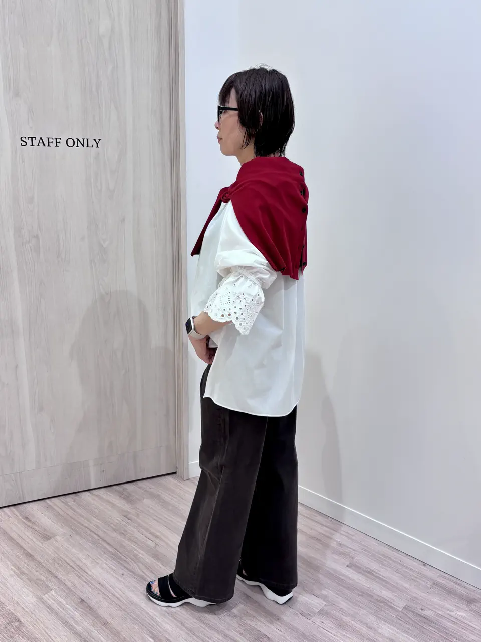 ONWARD CROSSET SELECT 長尾 コーディネート画像