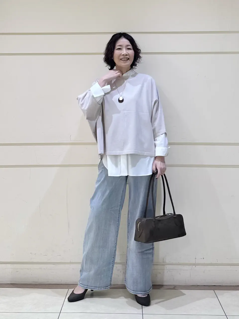 ONWARD CROSSET SELECT maruri コーディネート画像
