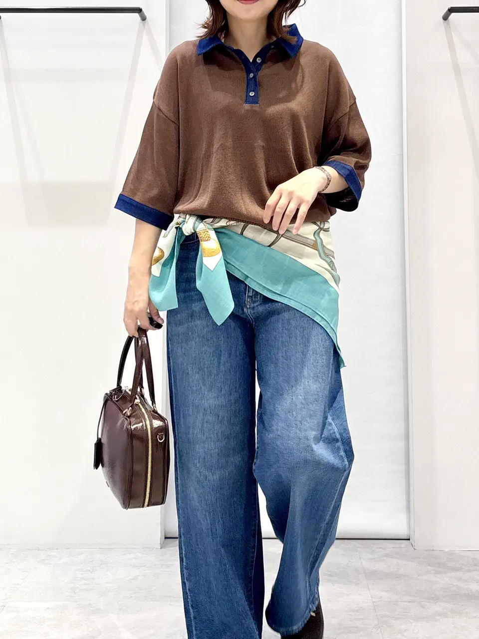 ONWARD CROSSET SELECT 横田 コーディネート画像