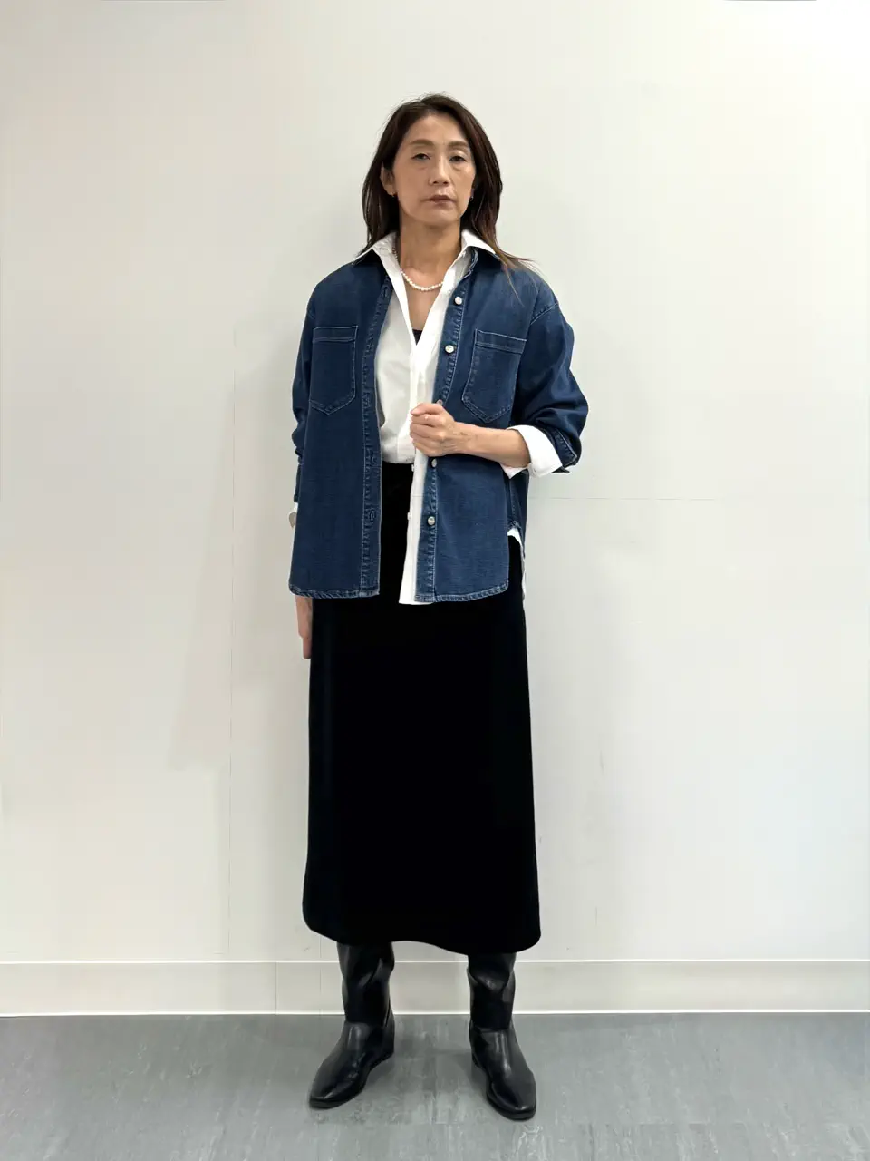 ONWARD CROSSET SELECT 荒川 コーディネート画像