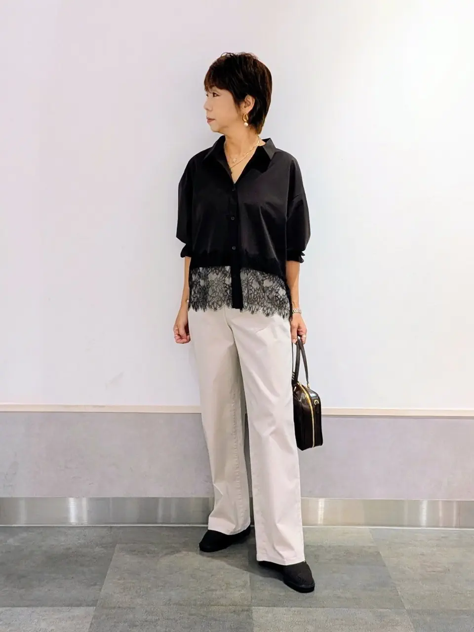 ONWARD CROSSET SELECT niwa コーディネート画像