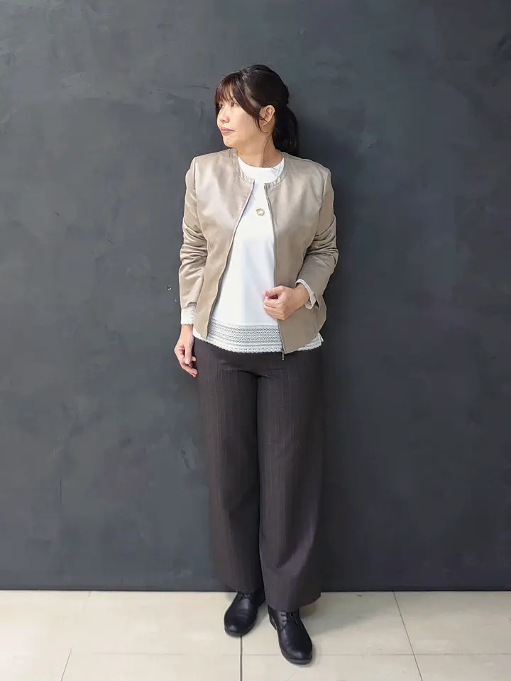 ONWARD CROSSET SELECT 森 コーディネート画像