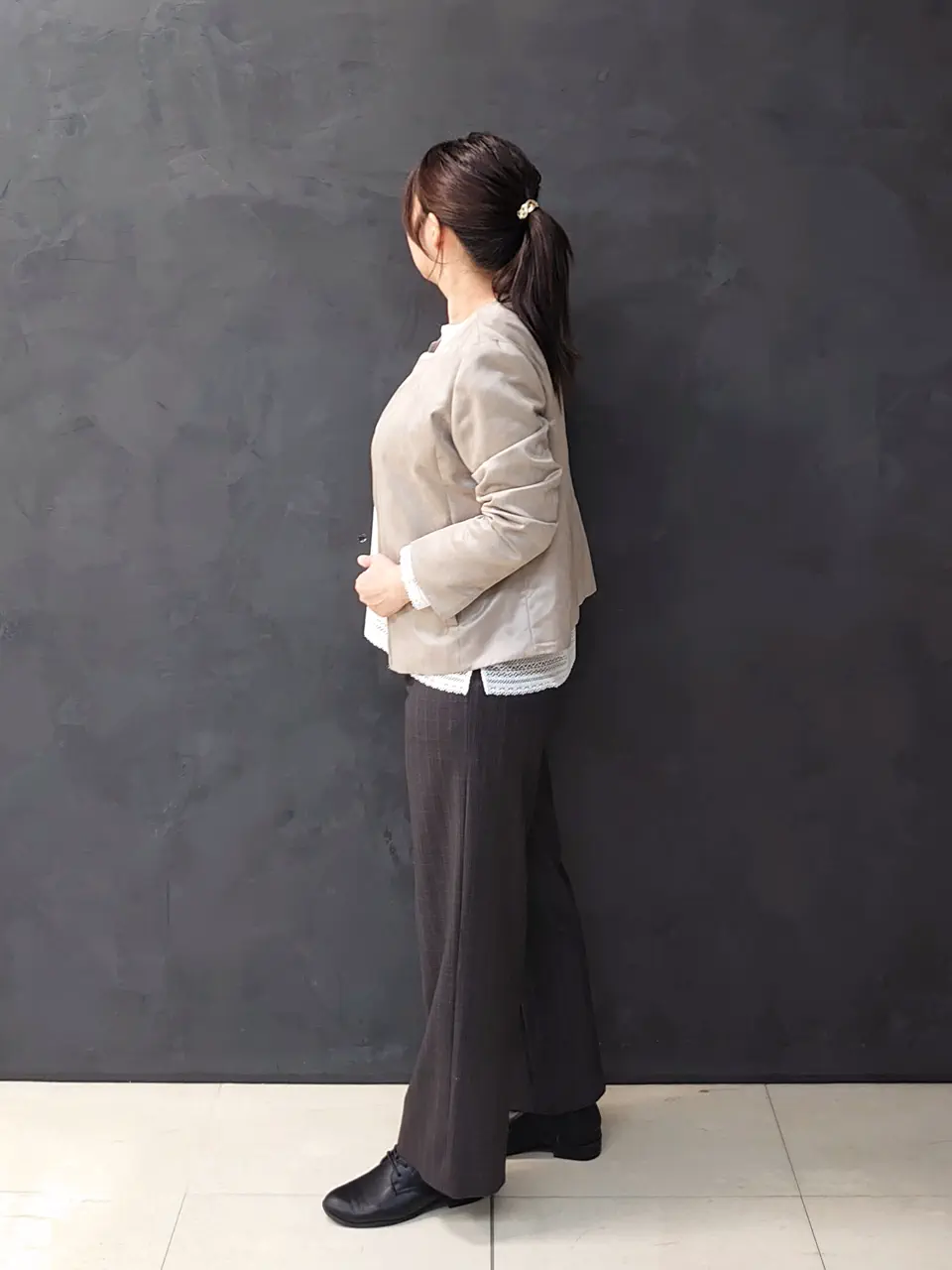 ONWARD CROSSET SELECT 森 コーディネート画像