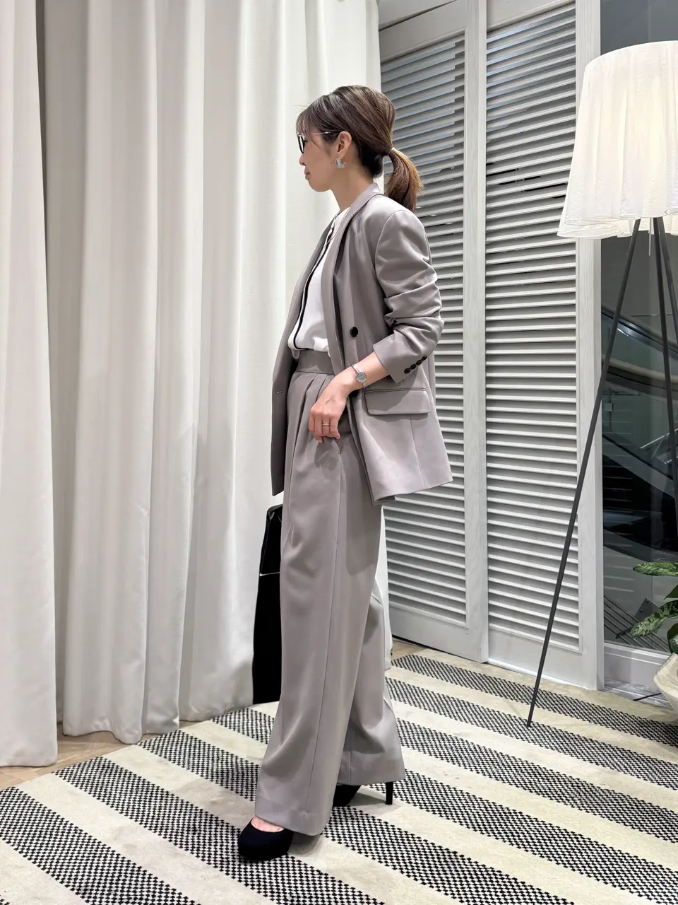 ONWARD CROSSET SELECT KURIYAMA コーディネート画像