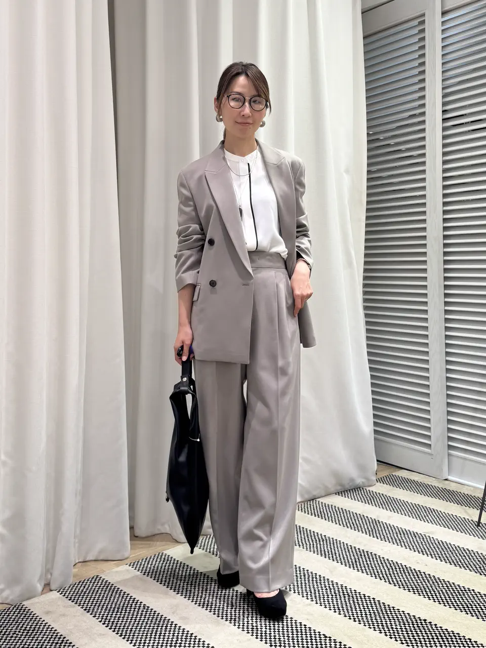 ONWARD CROSSET SELECT KURIYAMA コーディネート画像