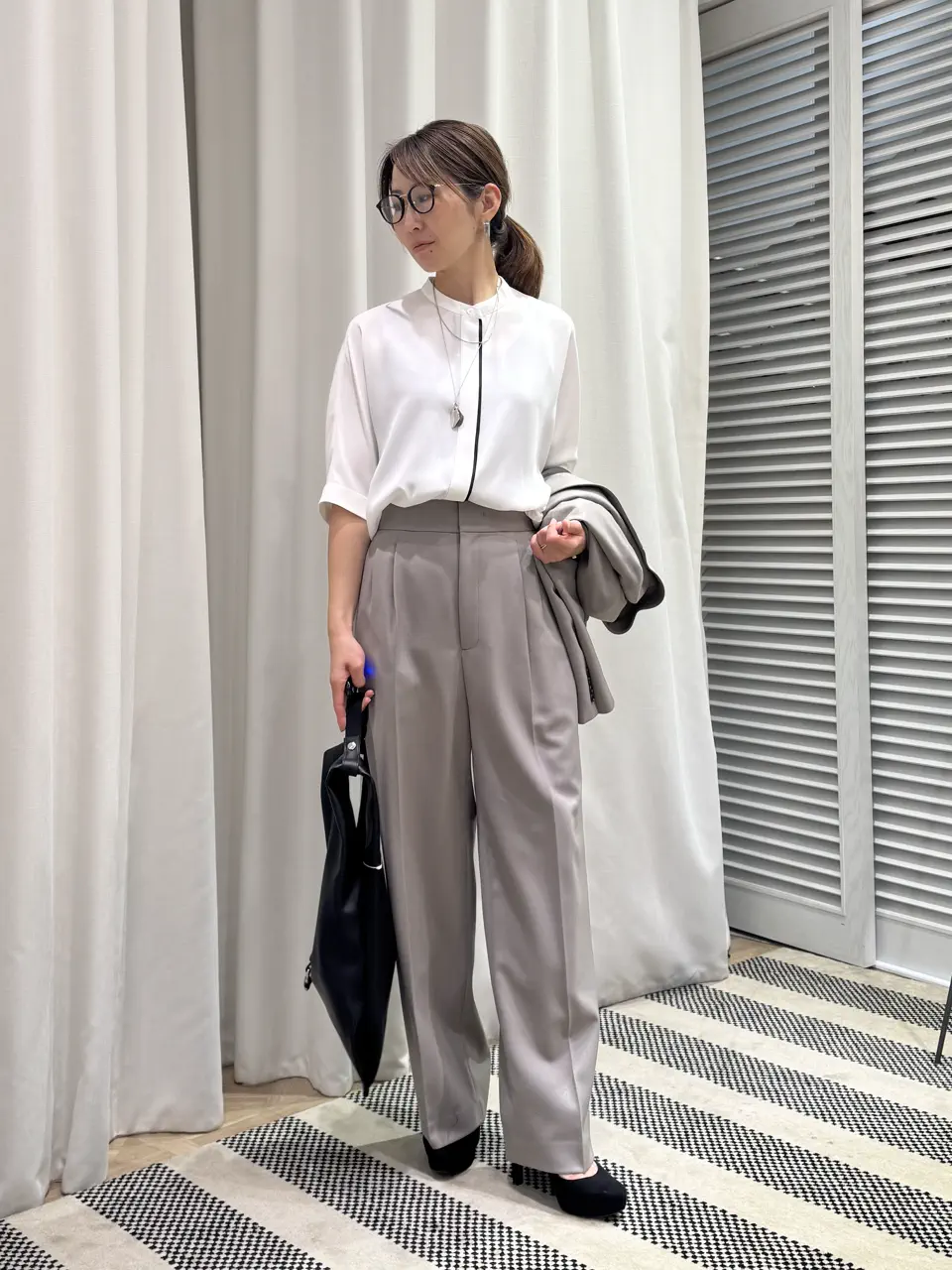 ONWARD CROSSET SELECT KURIYAMA コーディネート画像