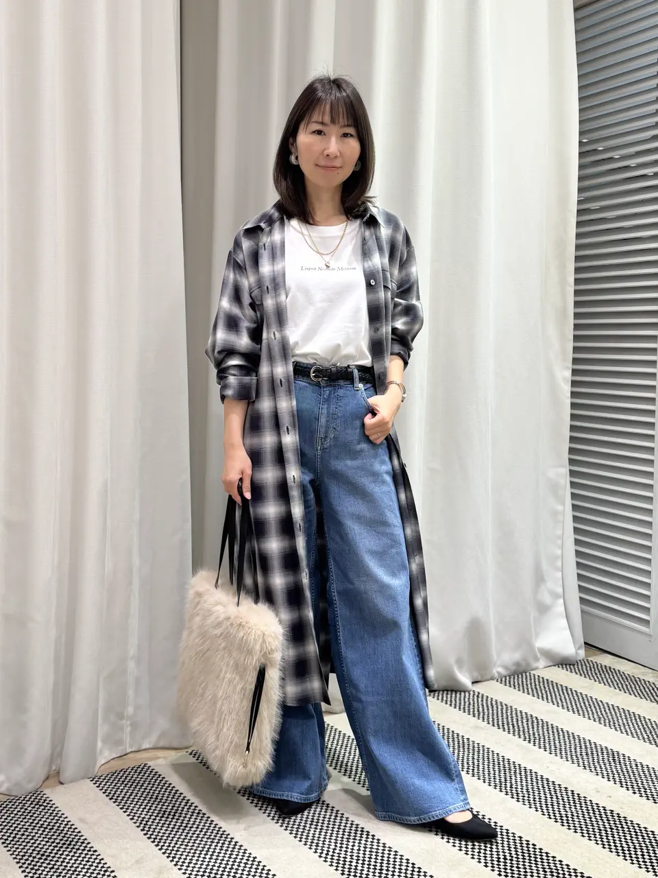 ONWARD CROSSET SELECT KURIYAMA コーディネート画像
