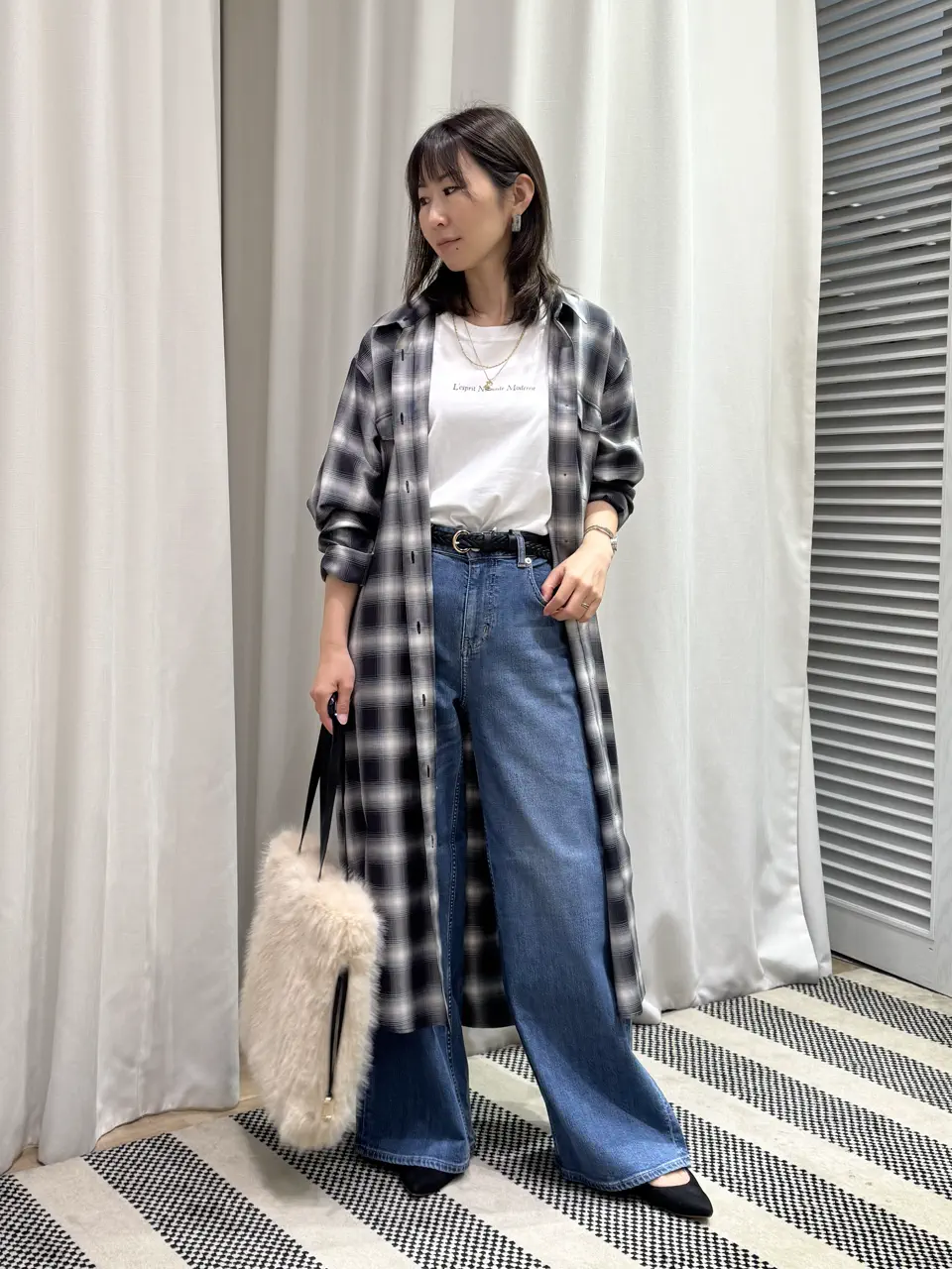 ONWARD CROSSET SELECT KURIYAMA コーディネート画像