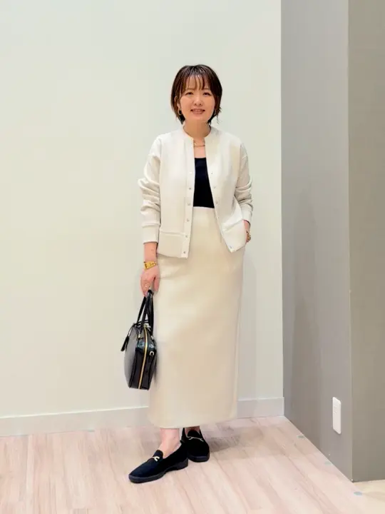 ONWARD CROSSET SELECT フジコ コーディネート画像