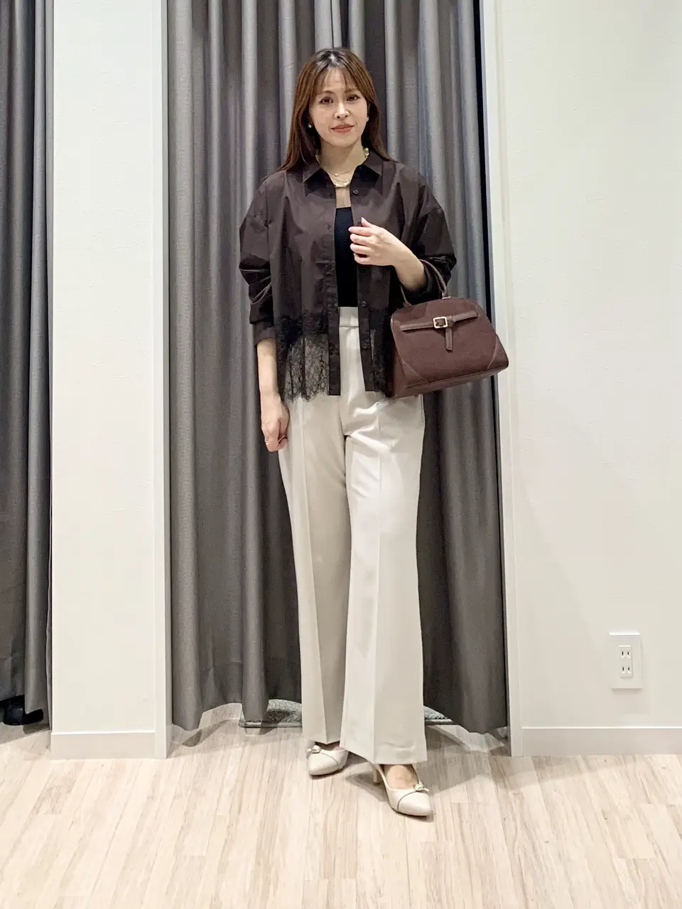 ONWARD CROSSET SELECT MIHO コーディネート画像