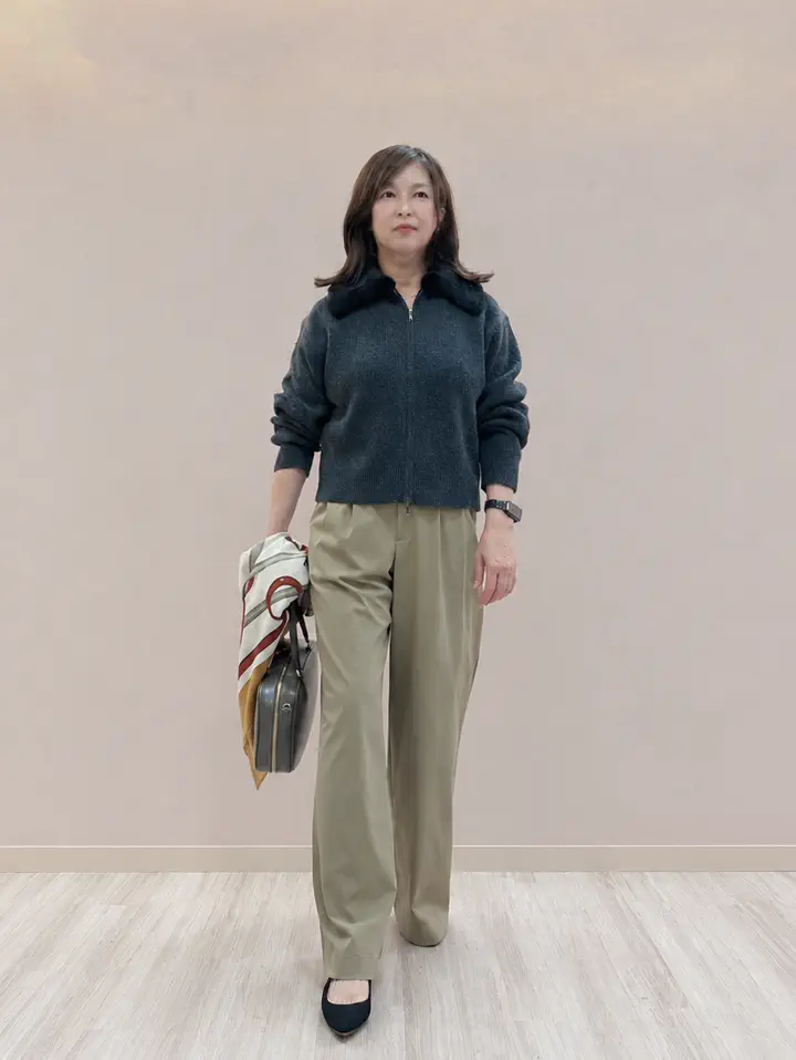 ONWARD CROSSET SELECT azuki コーディネート画像