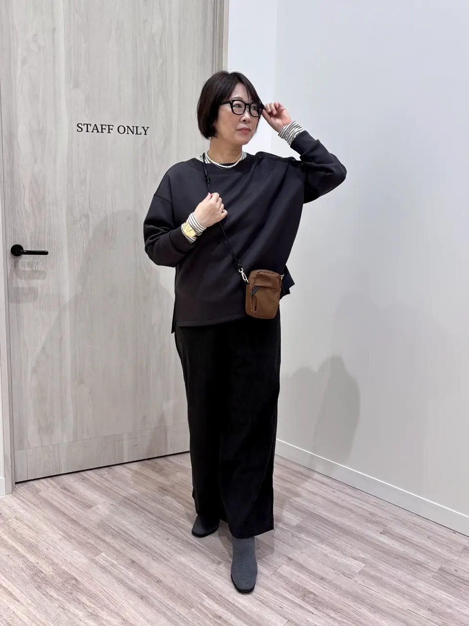 長尾 コーディネート画像
