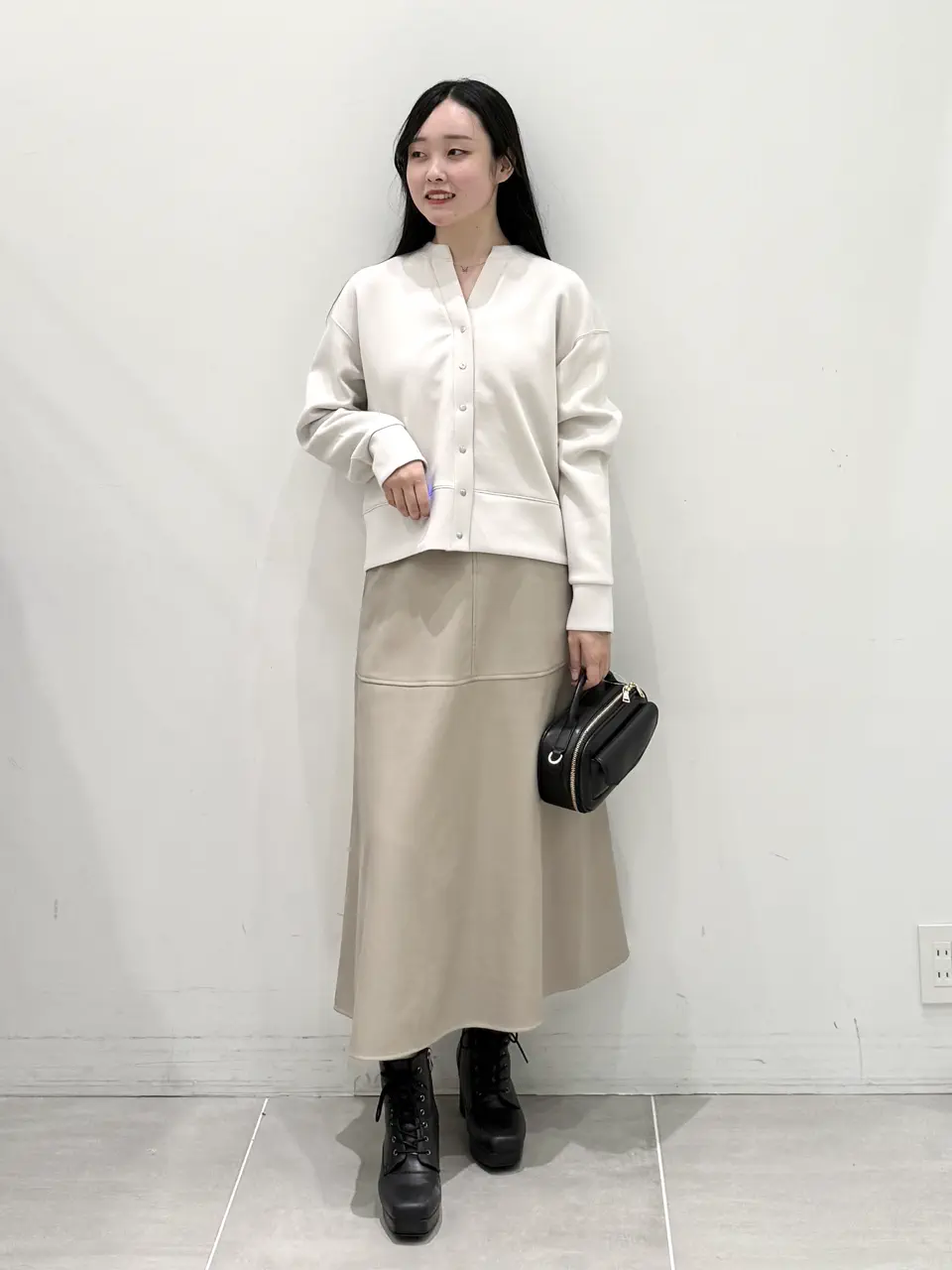 洞 コーディネート画像