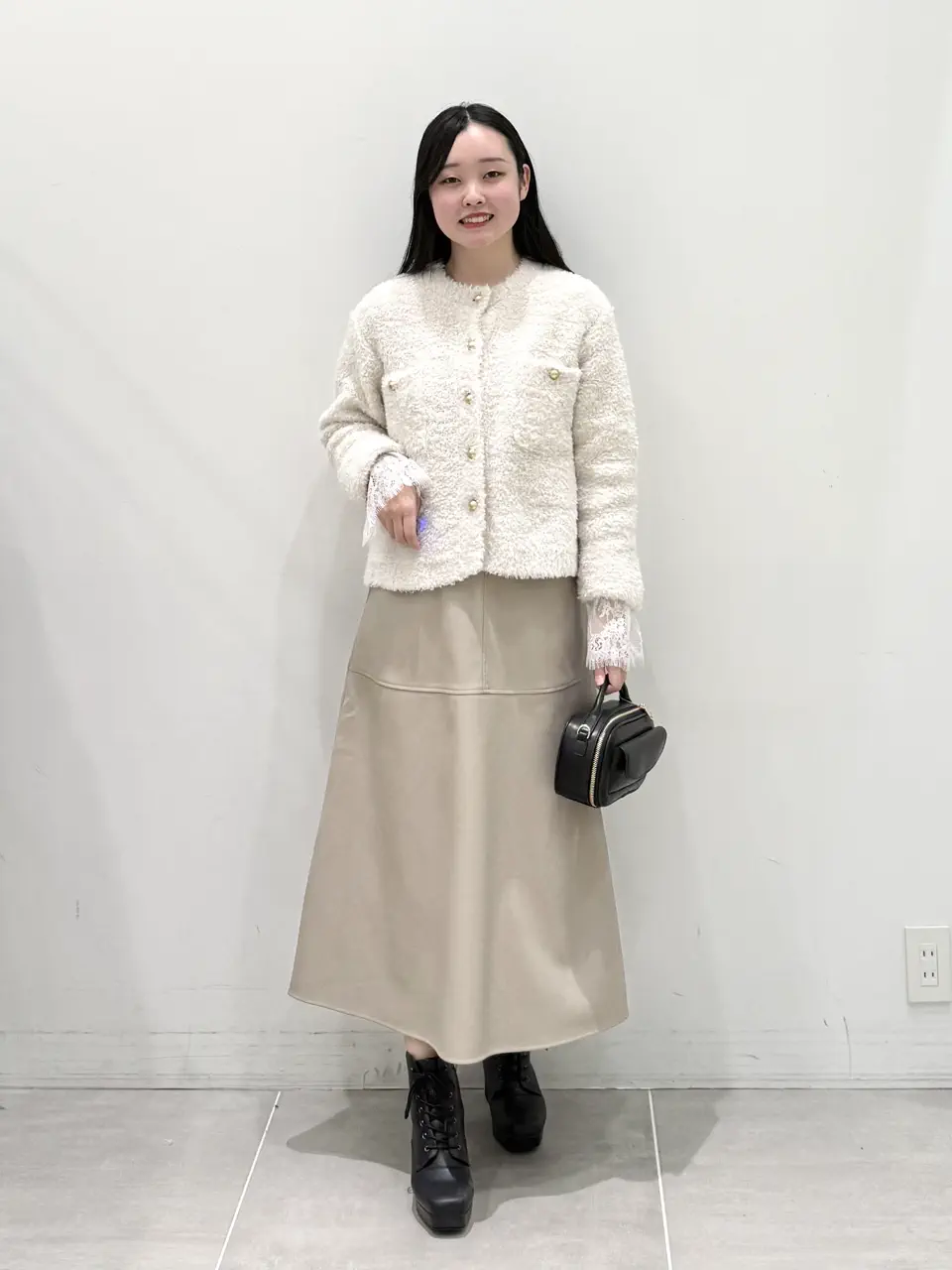  洞 コーディネート画像