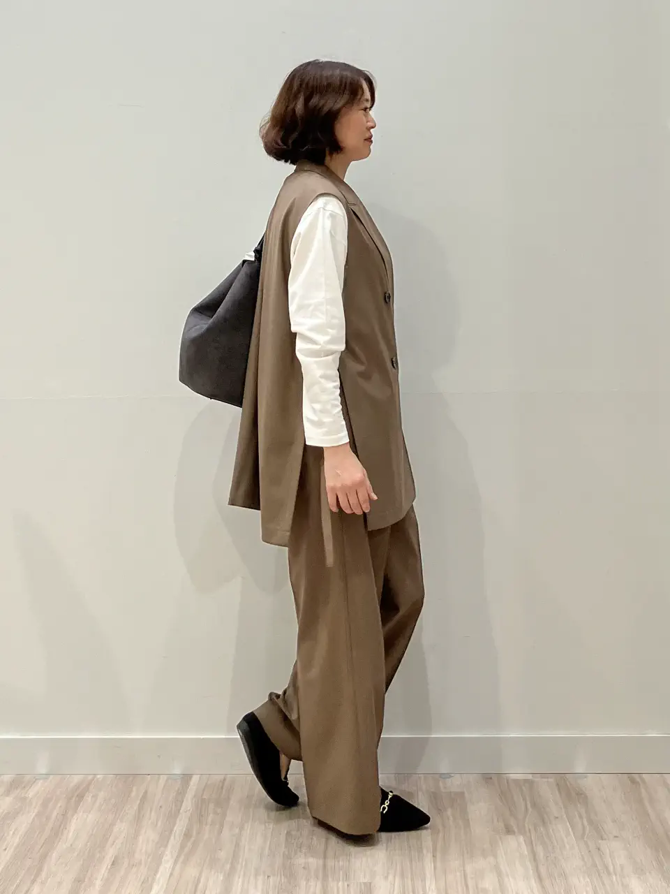 ONWARD CROSSET SELECT 林 コーディネート画像